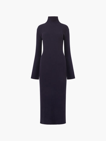 Lolly Mari Flare Sleeve Knit Dress