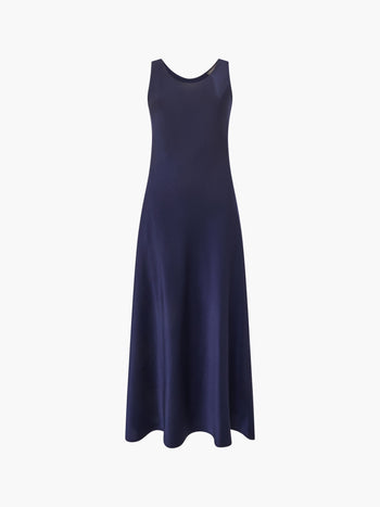 Scoop Satin Slip Dress