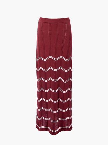 Trudy Crochet Maxi Skirt
