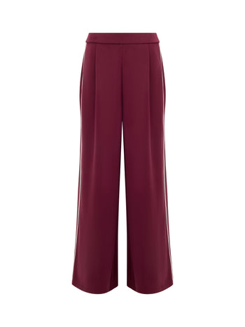 Wren Side Piping Wide Leg Trousers