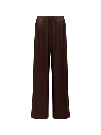 Bernadetta Satin Wide Leg Trousers