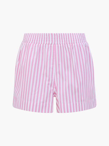 Stripe Shirting Shorts
