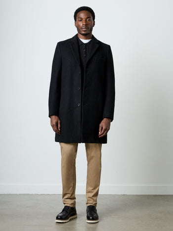 Single Breasted Overcoat