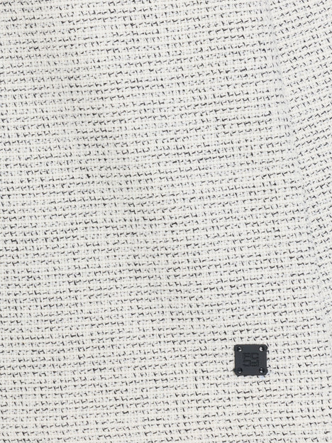 Long Sleeve Two Thread Dobby Monochrome Shacket
