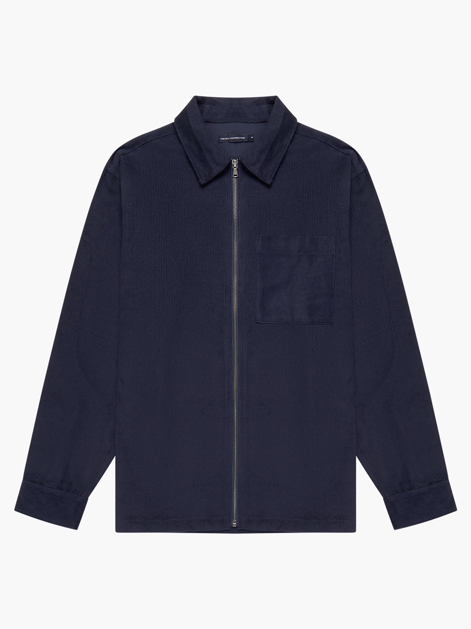 Corduroy Zip Overshirt
