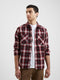 Mist Check Recycled Overshirt