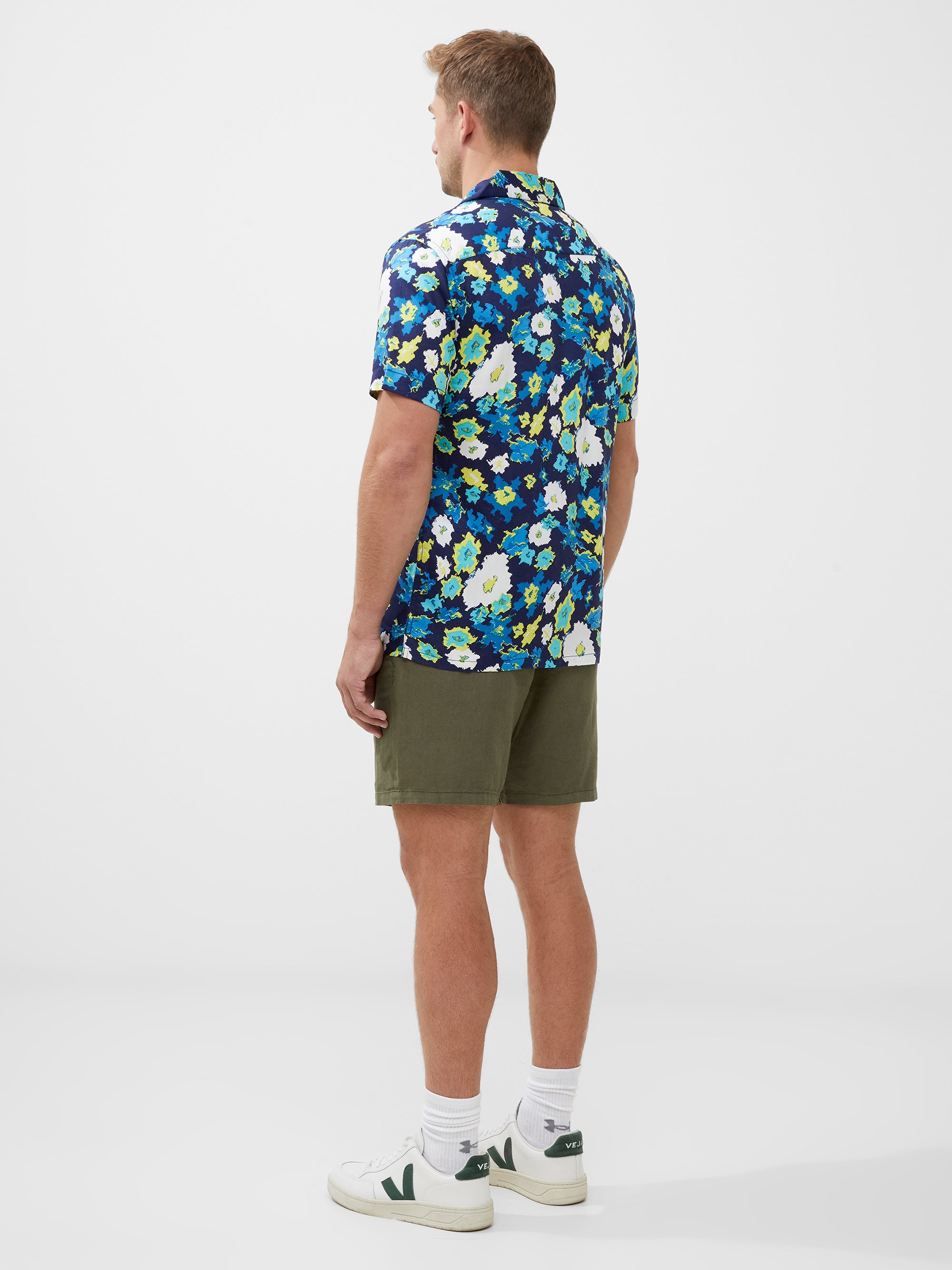 Revere Collar Print Shirt