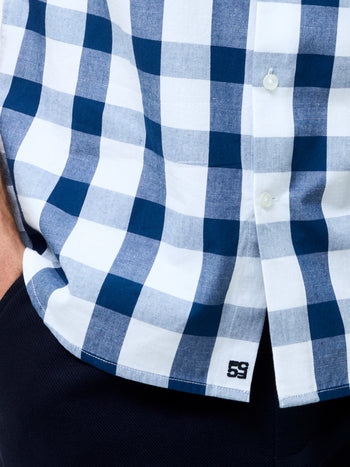 Gingham Short Sleeve Shirt