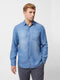 Long Sleeve Denim Lyocell Shirt
