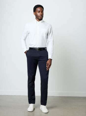 Long Sleeve Tonal Stripe Shirt