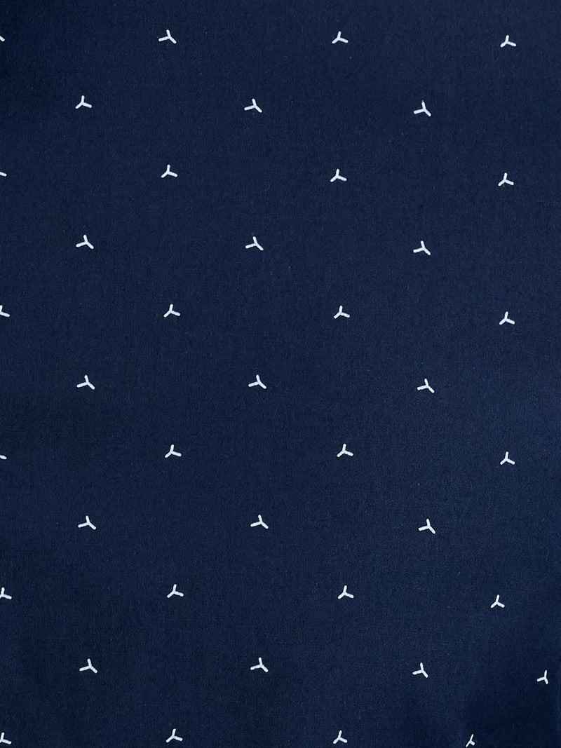 Long Sleeve Regular Fit Geo Line Shirt