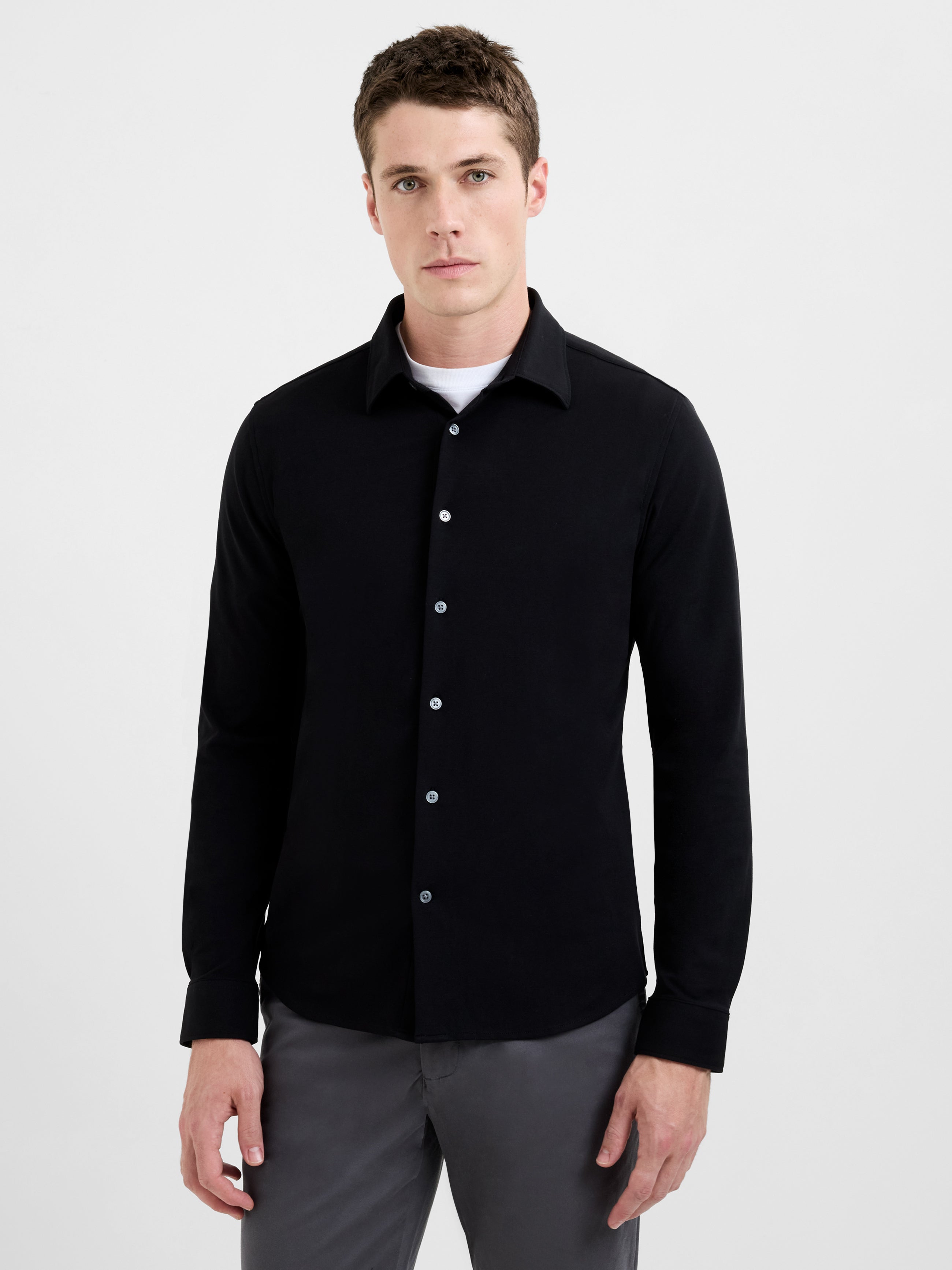 Long Sleeve Stretch Shirt