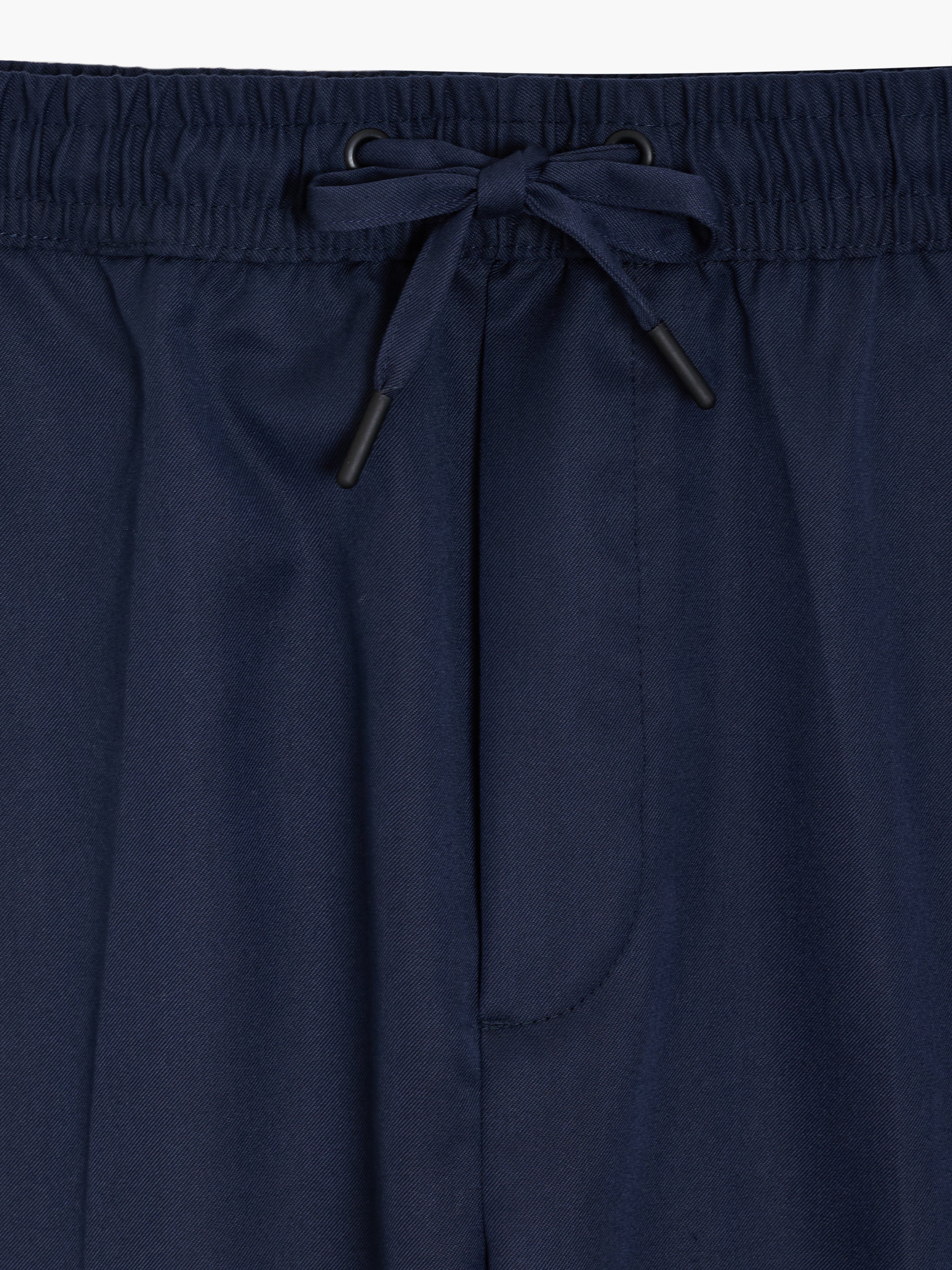 Comfort Navy Drawstring Chinos