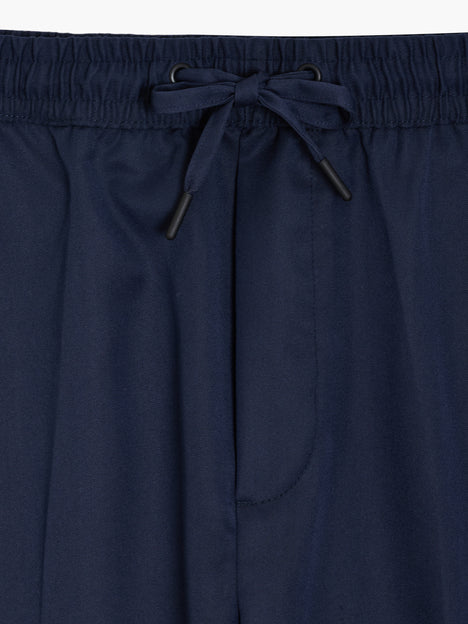 Comfort Navy Drawstring Chinos