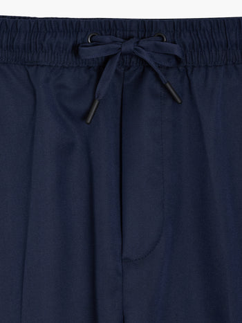 Comfort Navy Drawstring Chinos