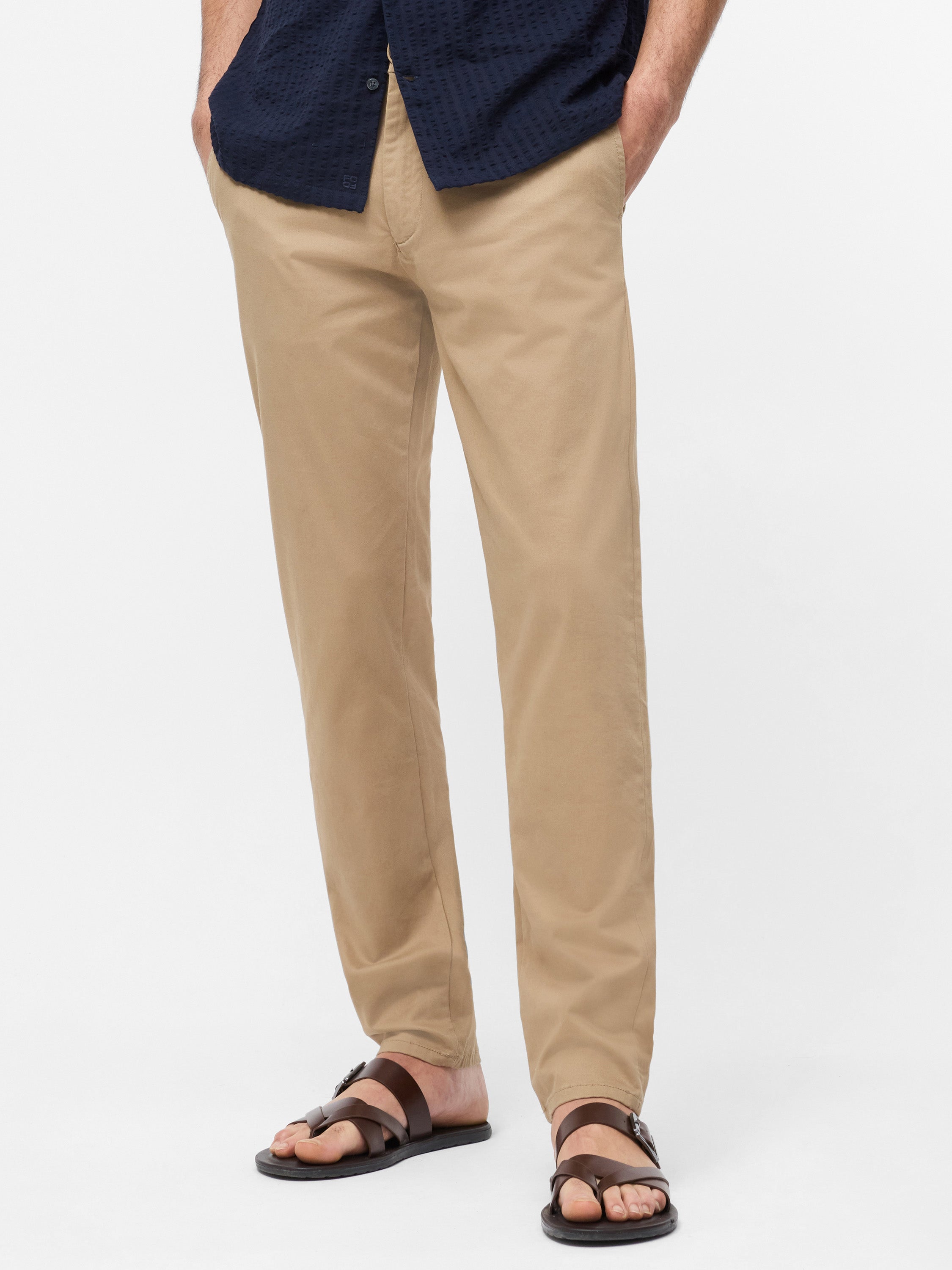 Cotton Stretch Chino 32 Inch Regular Fit