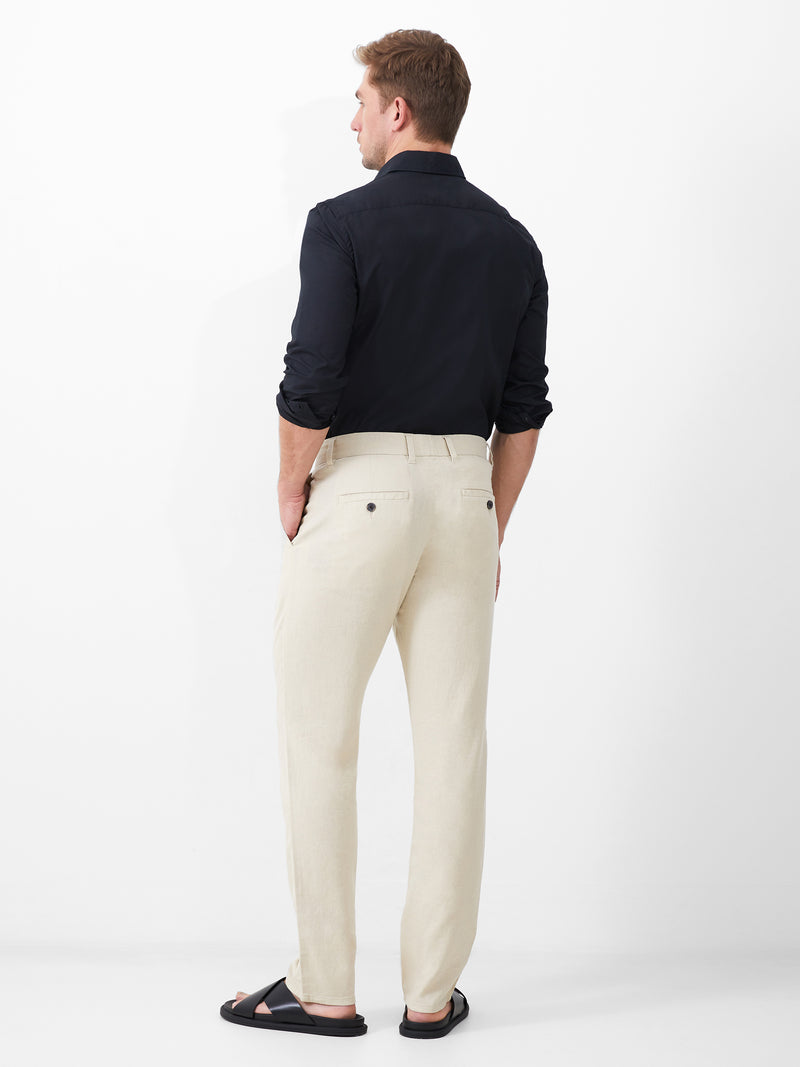 Linen Blend Trousers