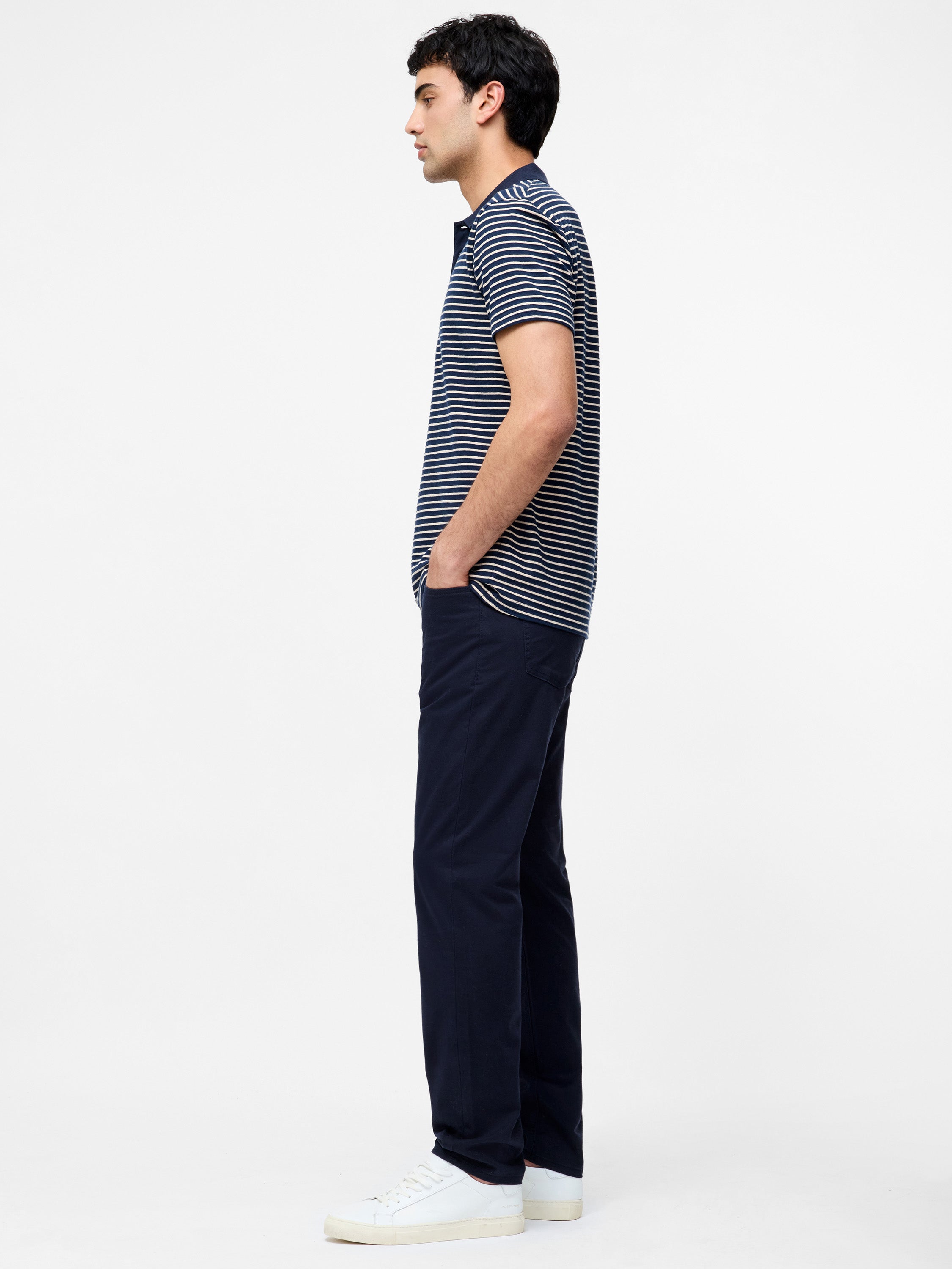 Cotton Stretch 5 Pocket 32 Inch Jeans