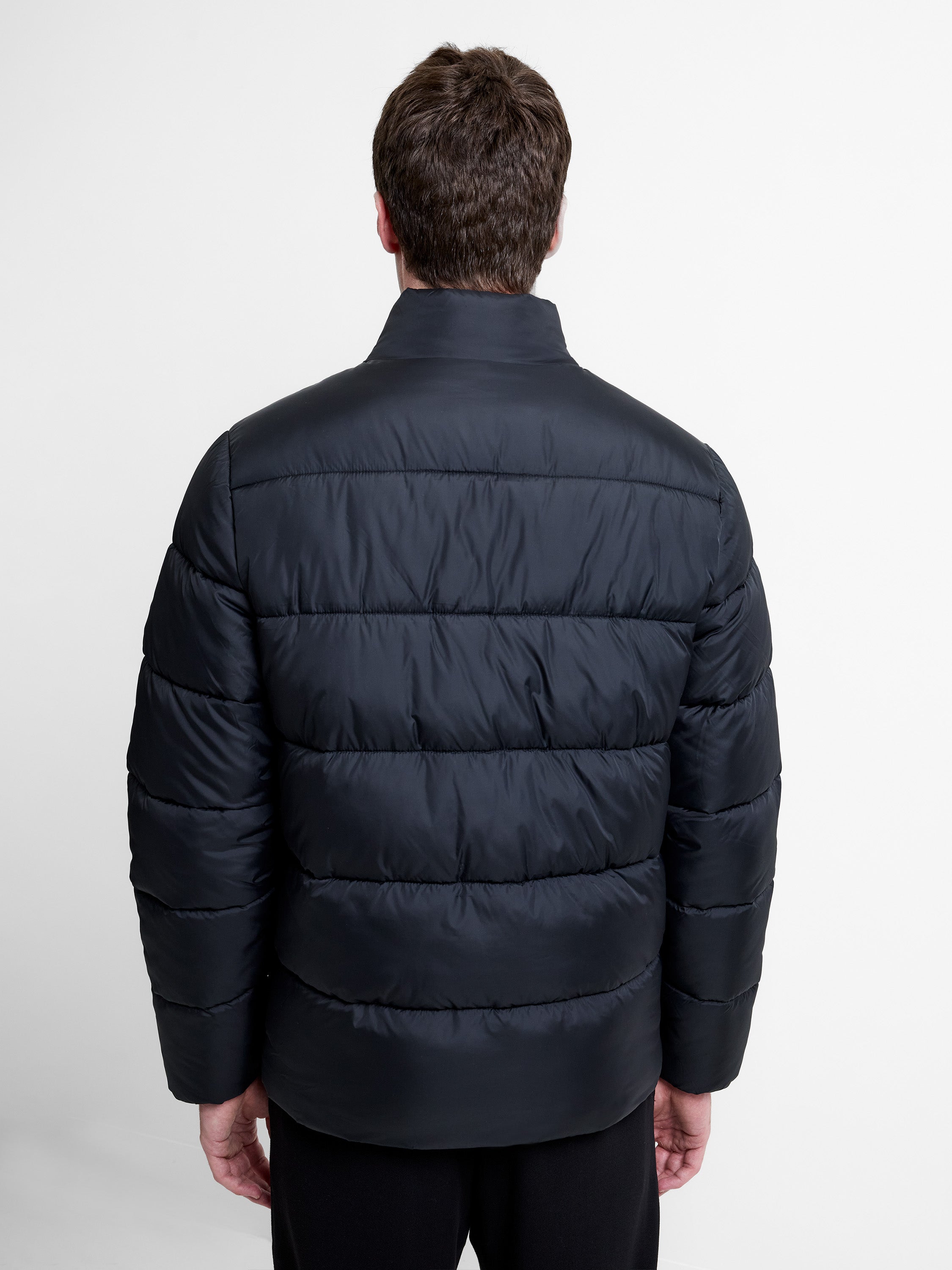 Funnel Neck Recycled Puffer Jacket