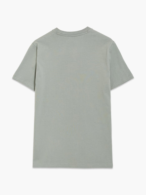 Short Sleeve Desert Graphic Sage Green T-Shirt