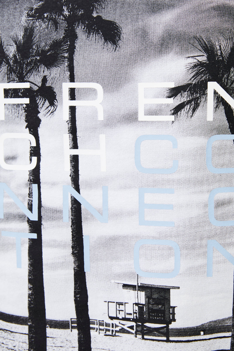French Connection Palm Tree Photo T-Shirt