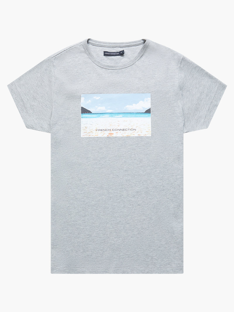 French Connection Beach Photo T-Shirt