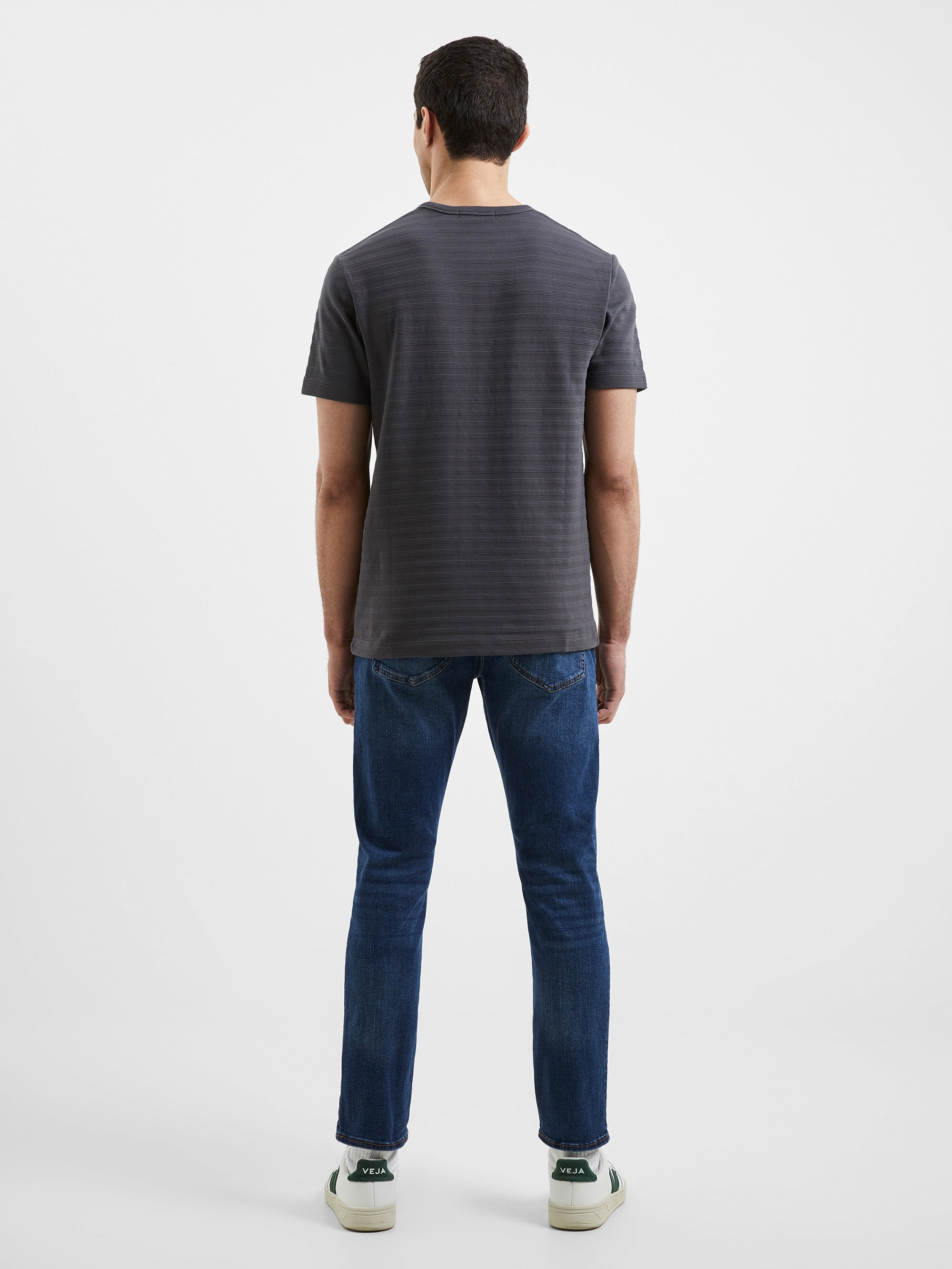 Texture Jersey Stripe T-Shirt