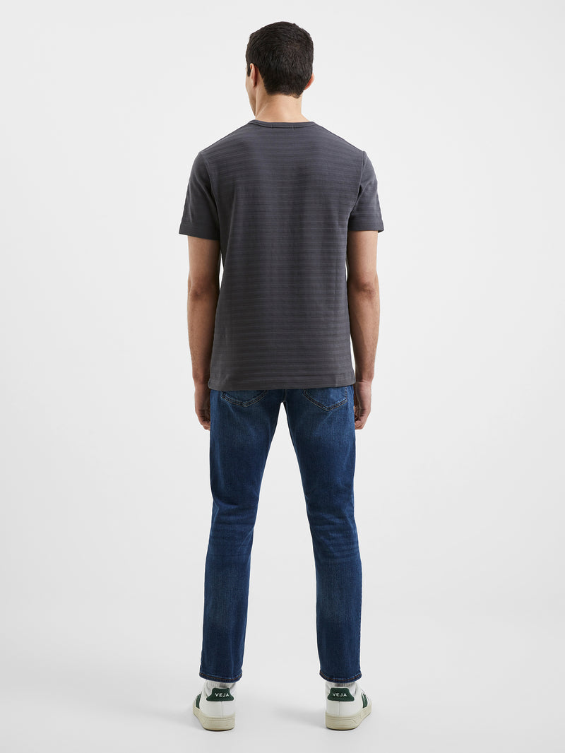 Texture Jersey Stripe T-Shirt