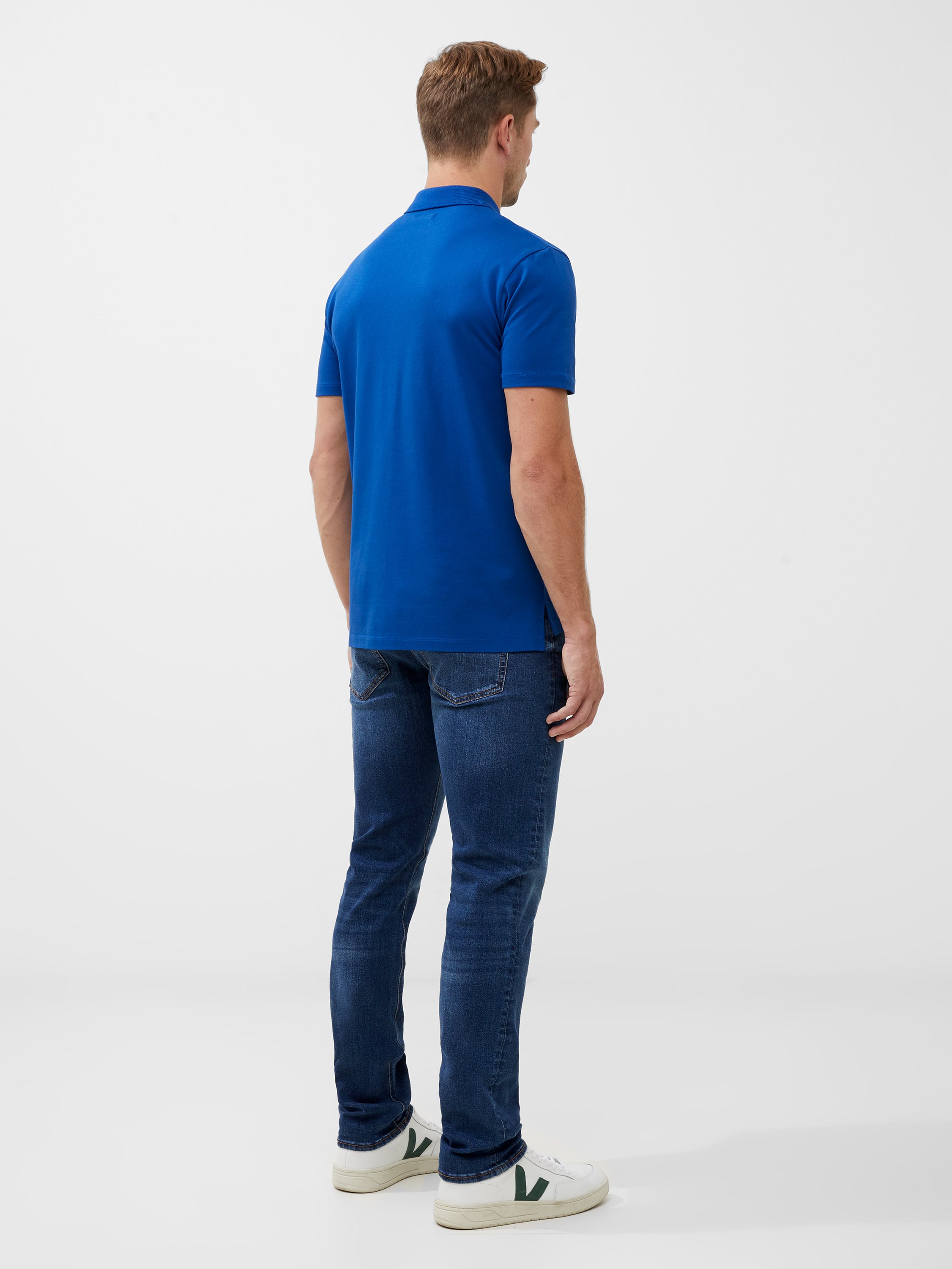 Short Sleeve Pique Zip Polo Shirt