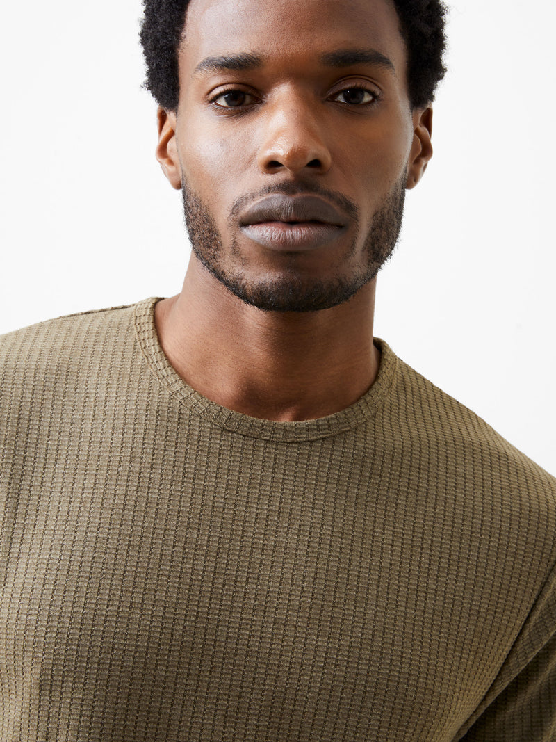 Ladder Texture T-Shirt