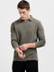 Long Sleeve Ottoman Trophy Neck Shirt