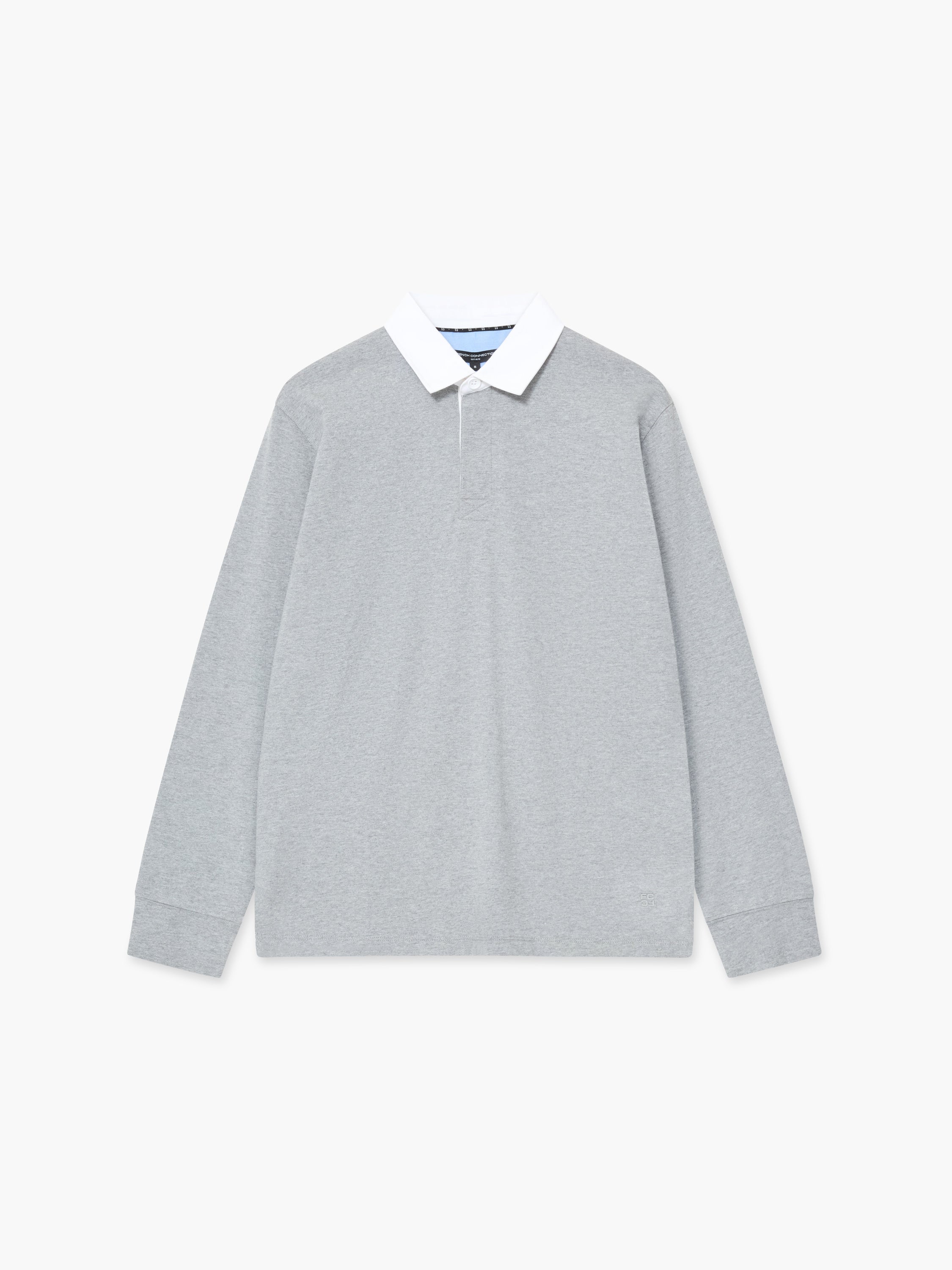 Plain Rugby Polo Long Sleeve Shirt