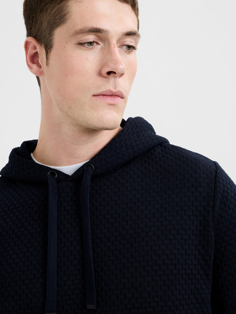 Textured Hoodie