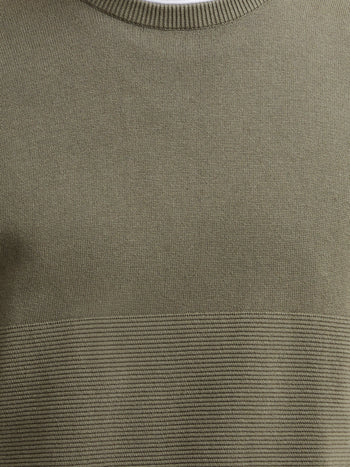 Engineered Ottoman Jumper