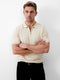 Zip Neck Short Sleeve Polo Shirt