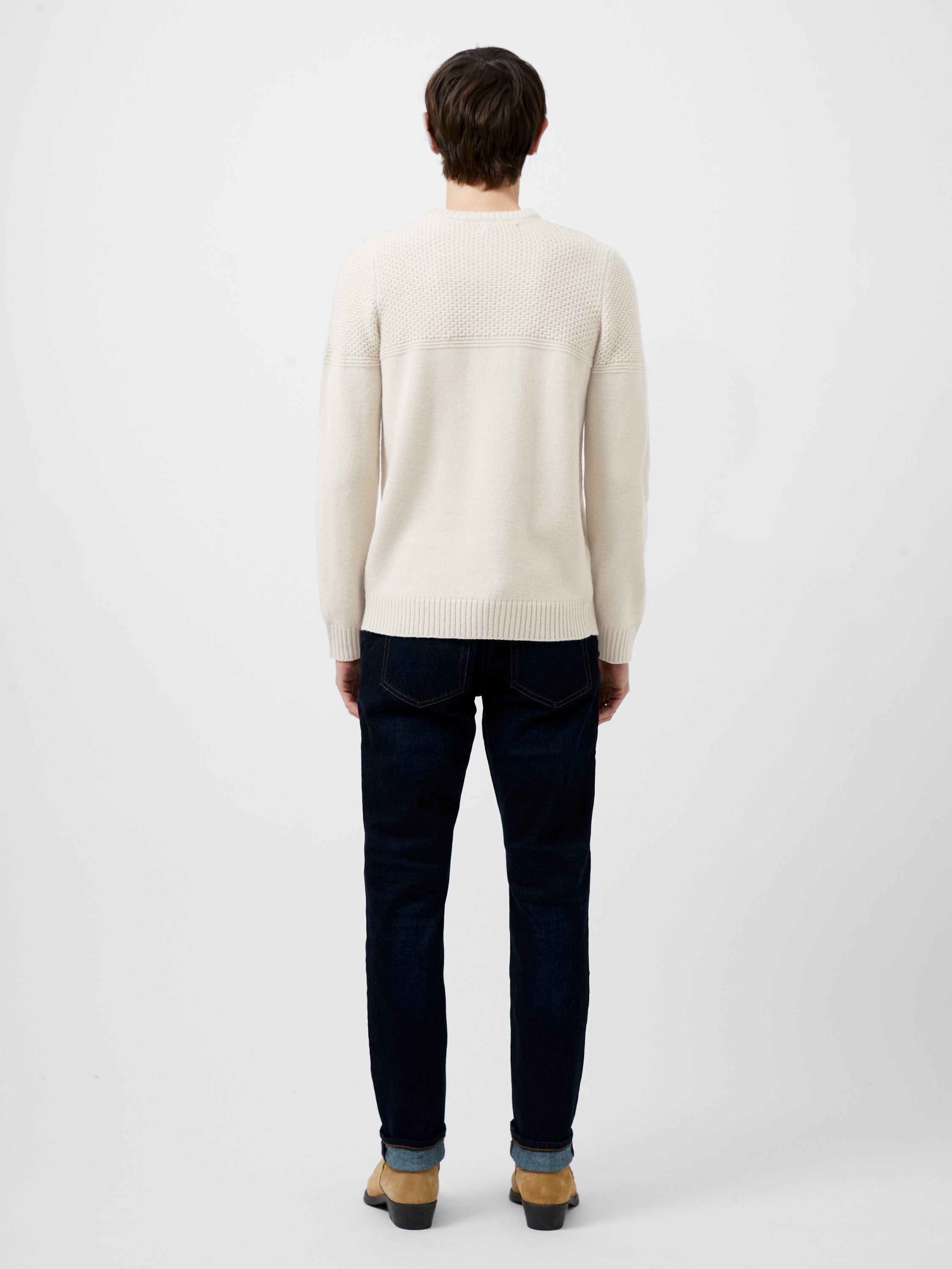 Link Stitch Crew Neck Jumper