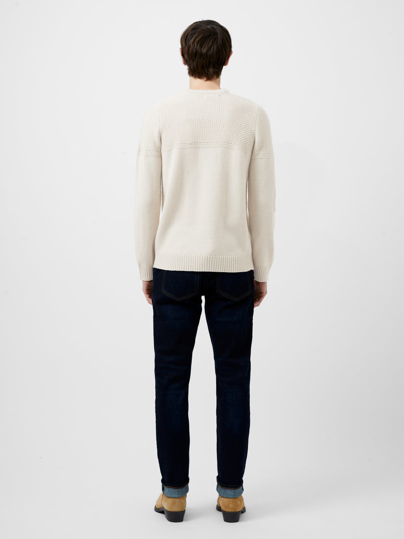 Link Stitch Crew Neck Jumper