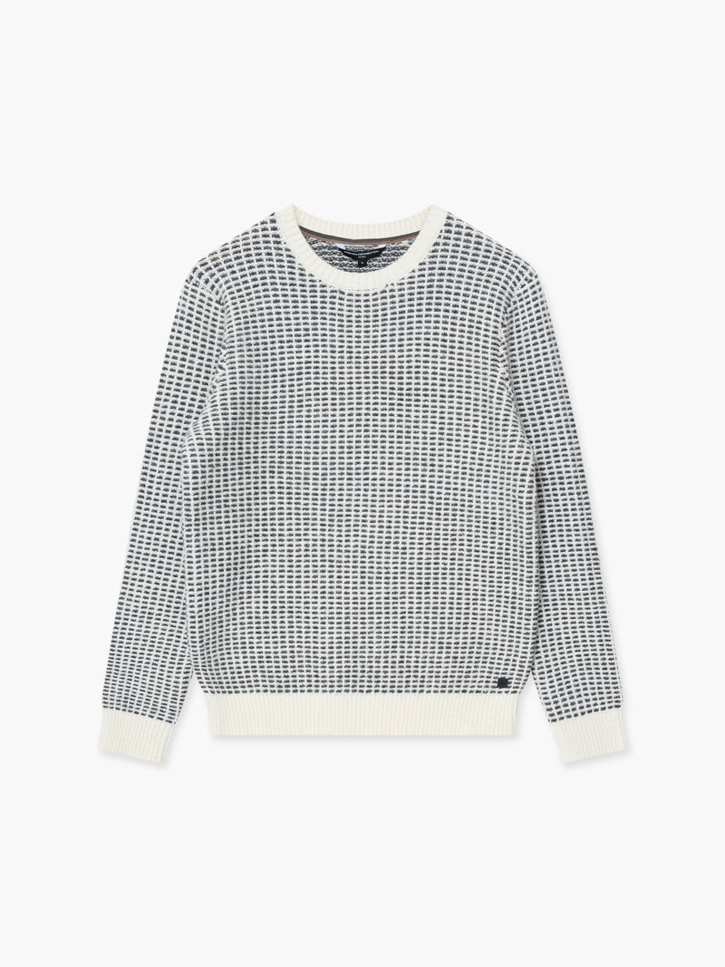 Crew Neck Degrade Jumper