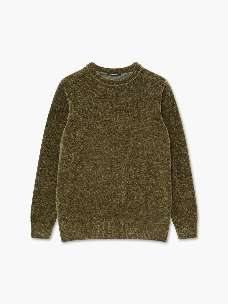 Chenille Crew Neck Jumper