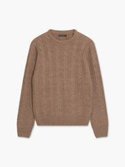 Cable Knit Crew Neck Jumper