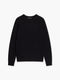 Waffle Knit Crew Neck Jumper