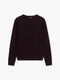 Waffle Knit Crew Neck Jumper