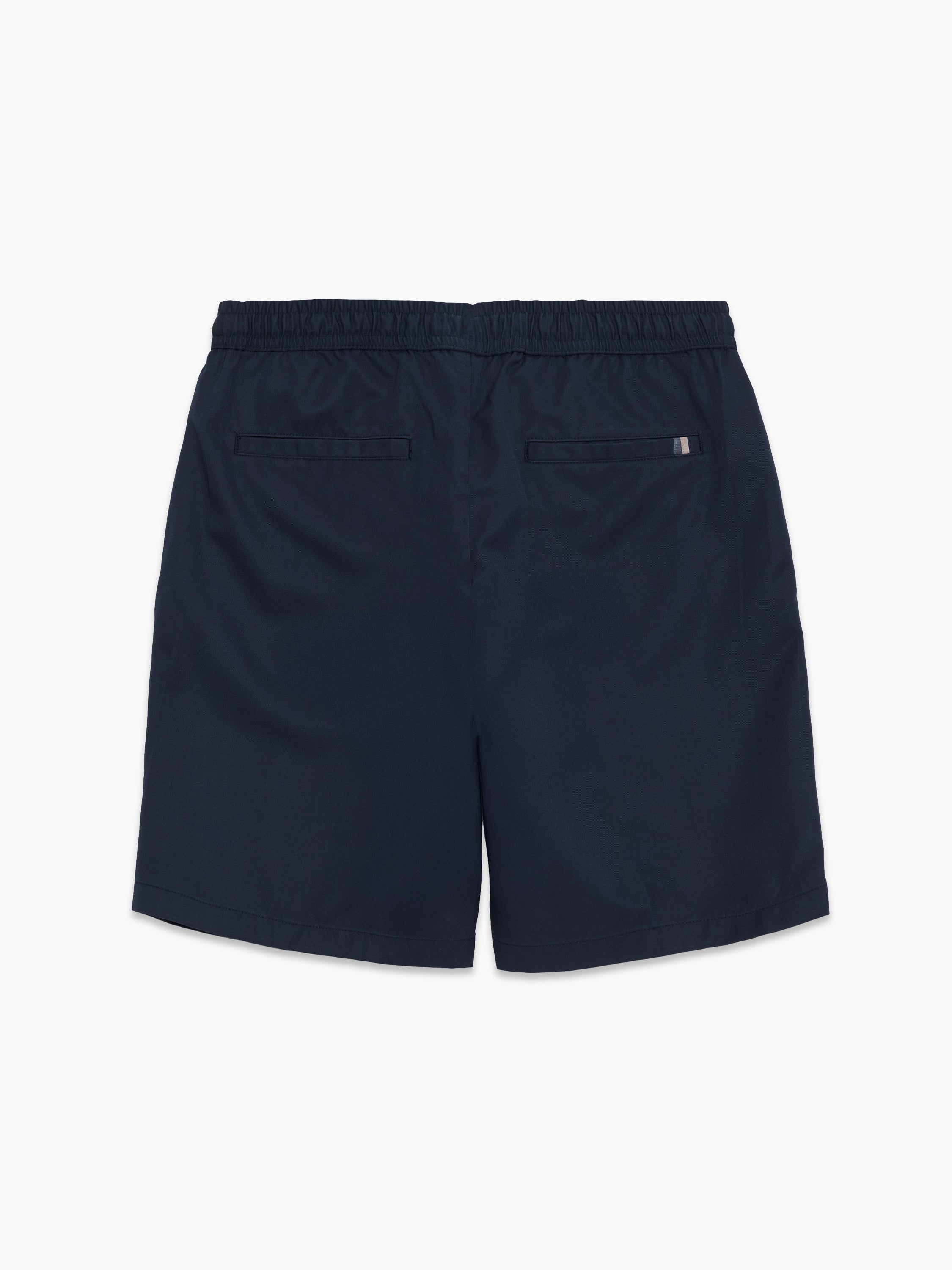 Casual Comfort Drawstring Navy Shorts