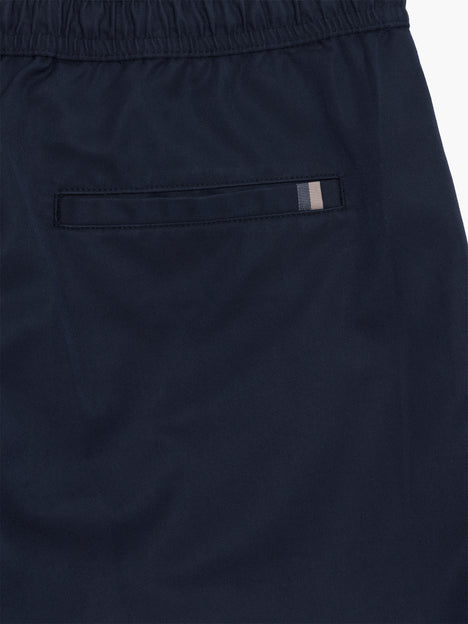 Casual Comfort Drawstring Navy Shorts