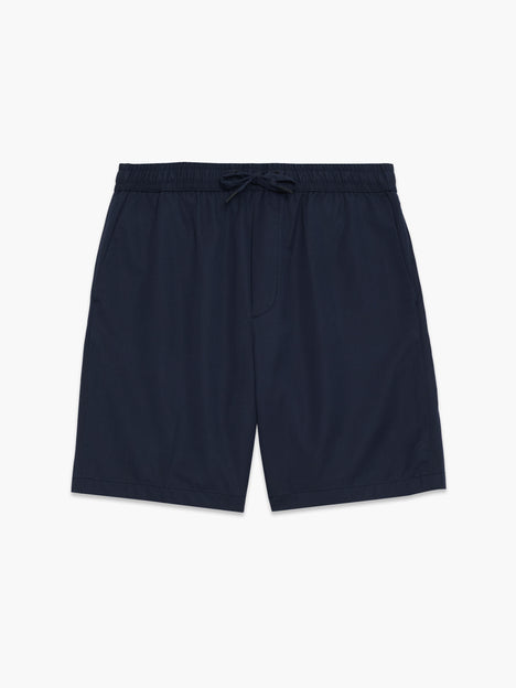 Casual Comfort Drawstring Navy Shorts