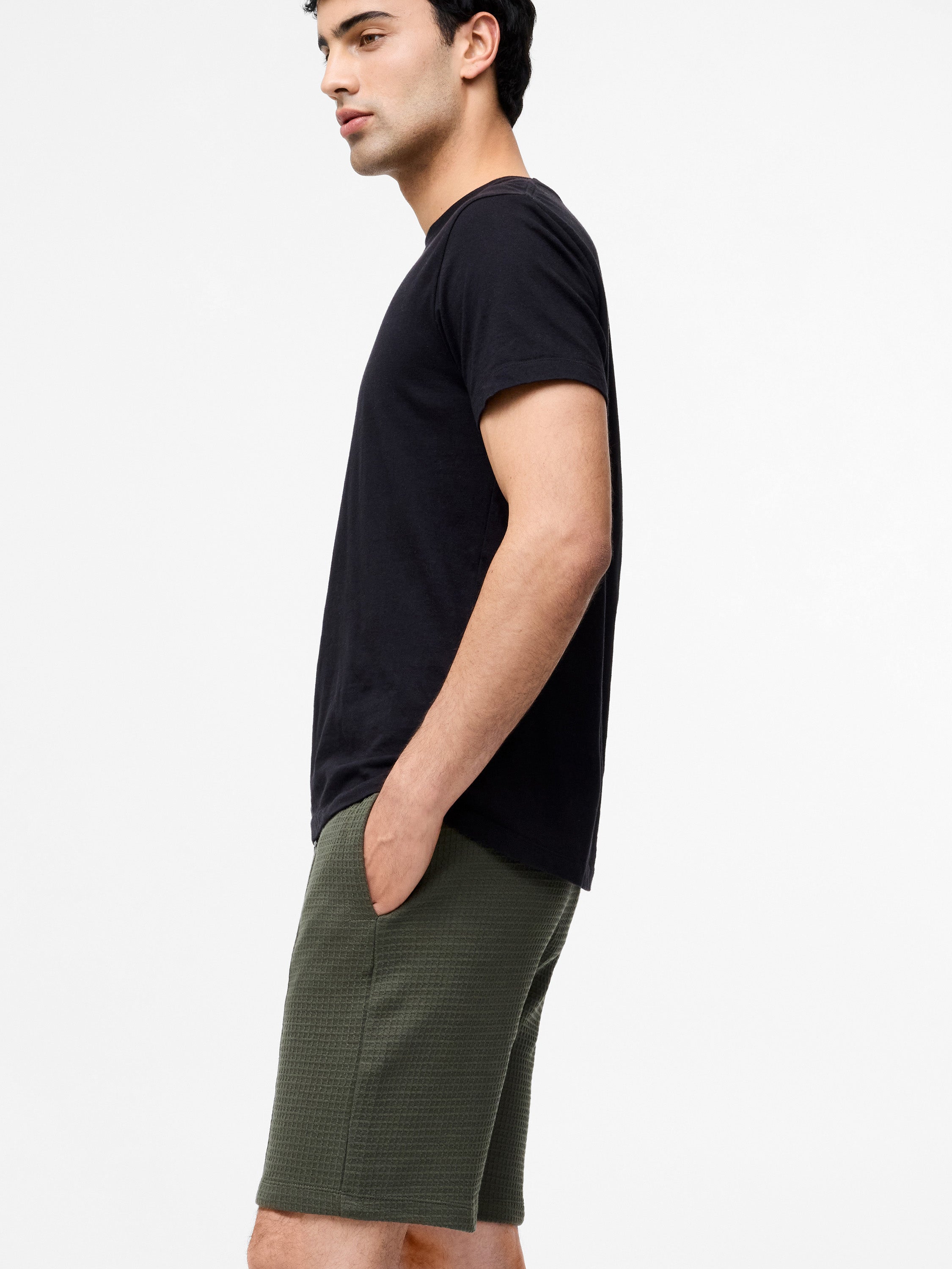 Jacquard Waffle Shorts