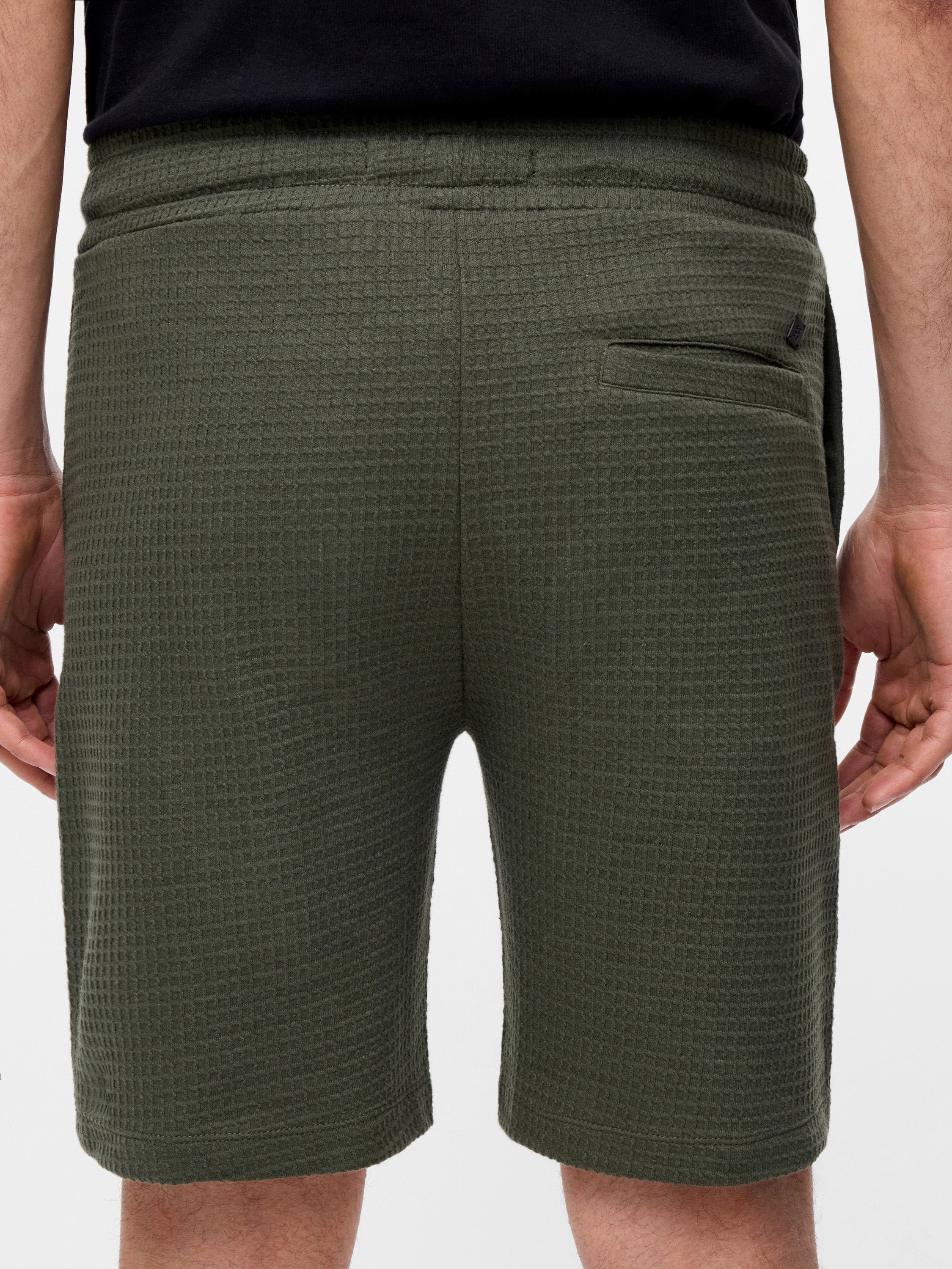 Jacquard Waffle Shorts