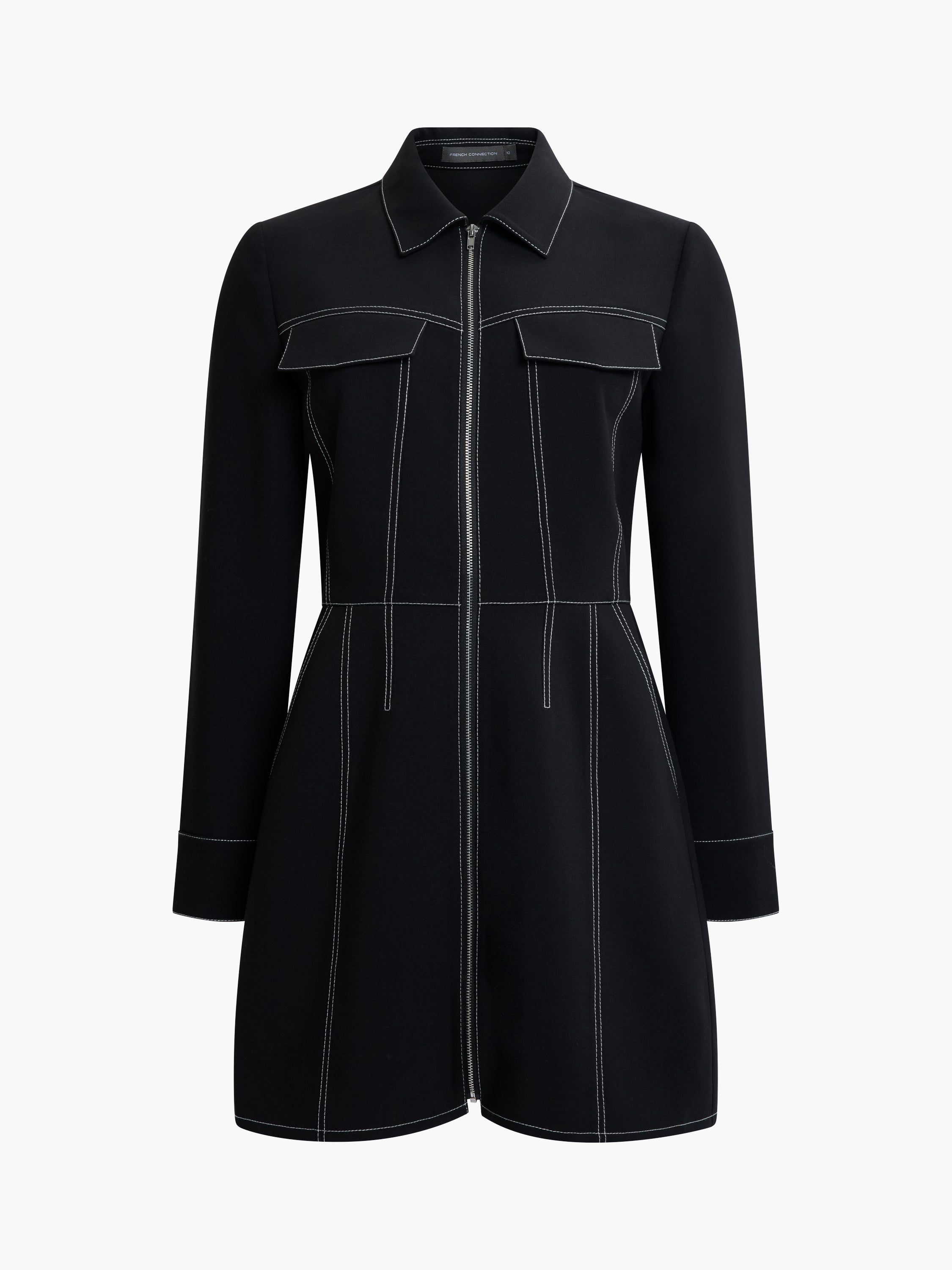 Azra Twill Mini Dress
