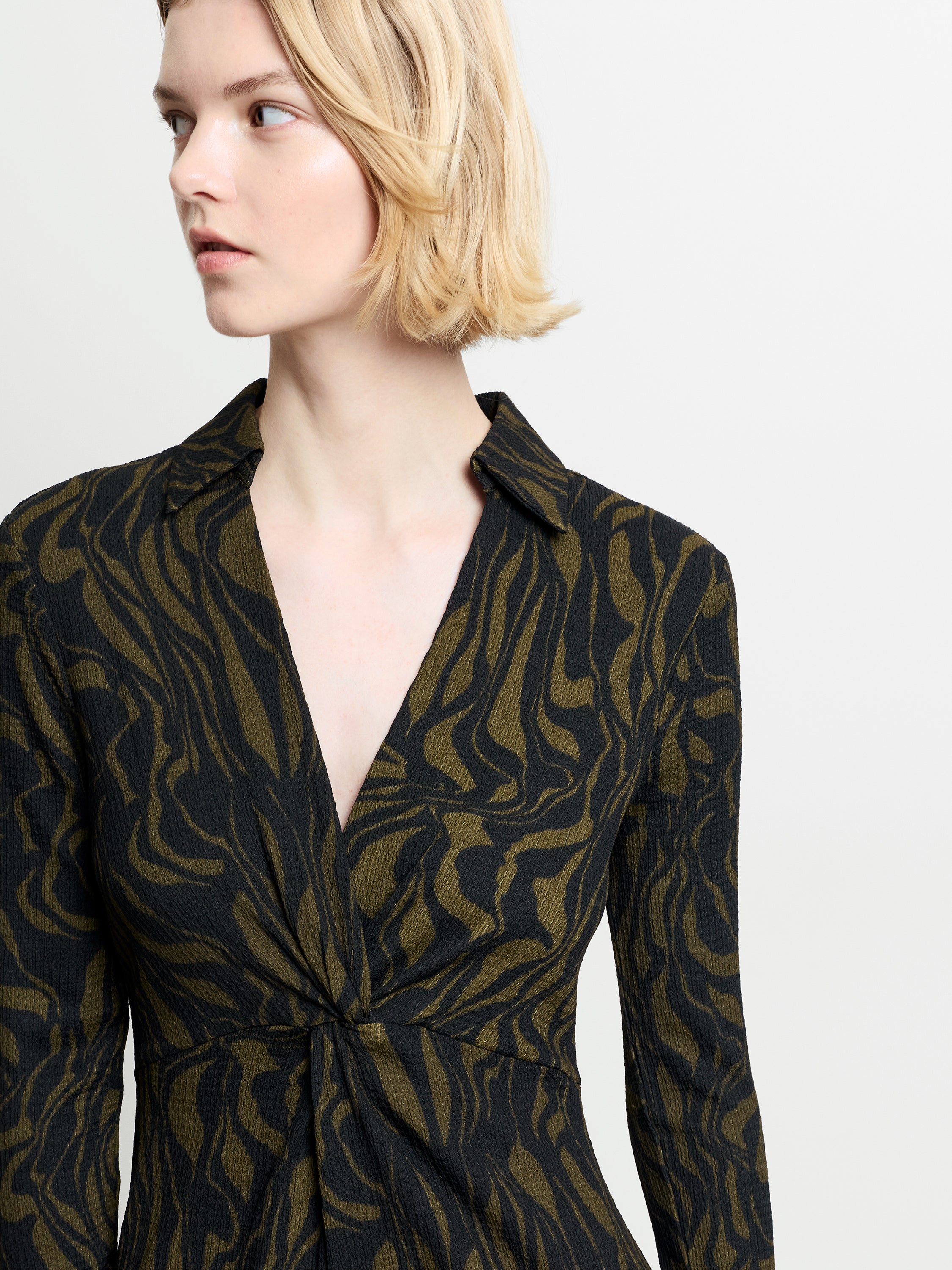 Zaria Textured Dress