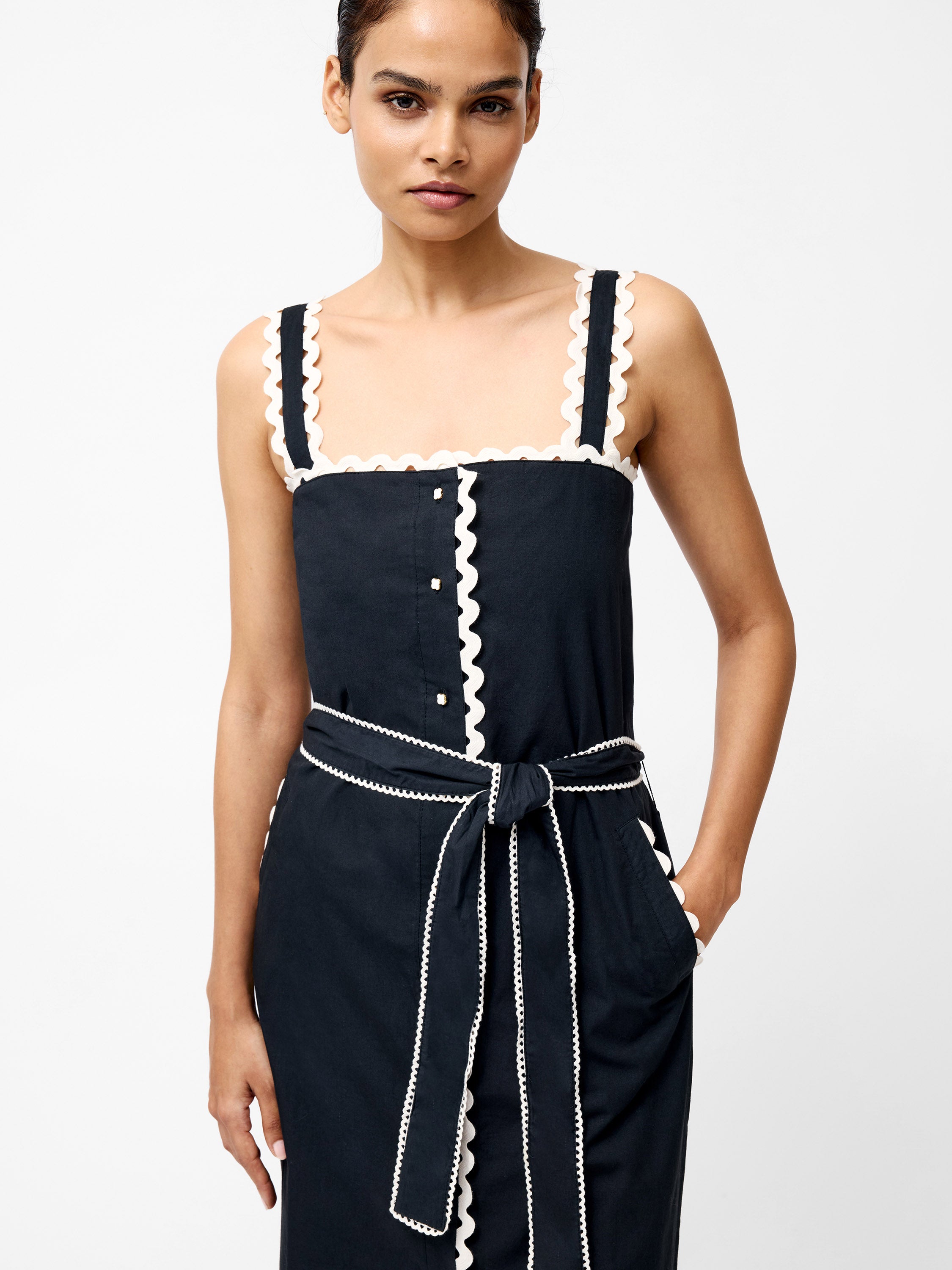Cambria Cotton Ric Rac Dress